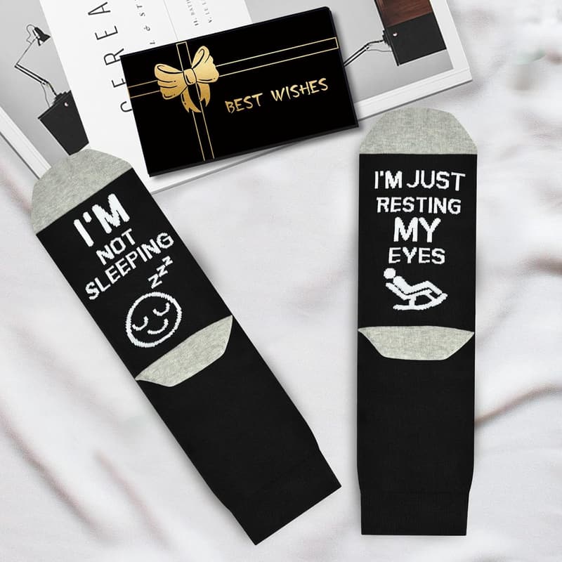 Funny Socks for Men - Ideal Birthday or Father's Day Gift
