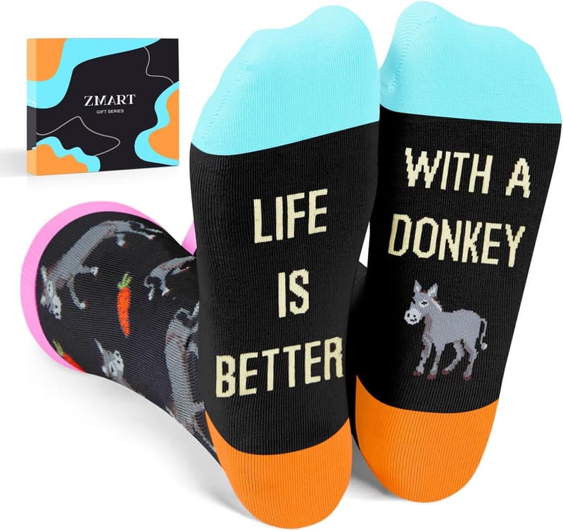 Animal-Themed Socks for Men, Women, and Teens