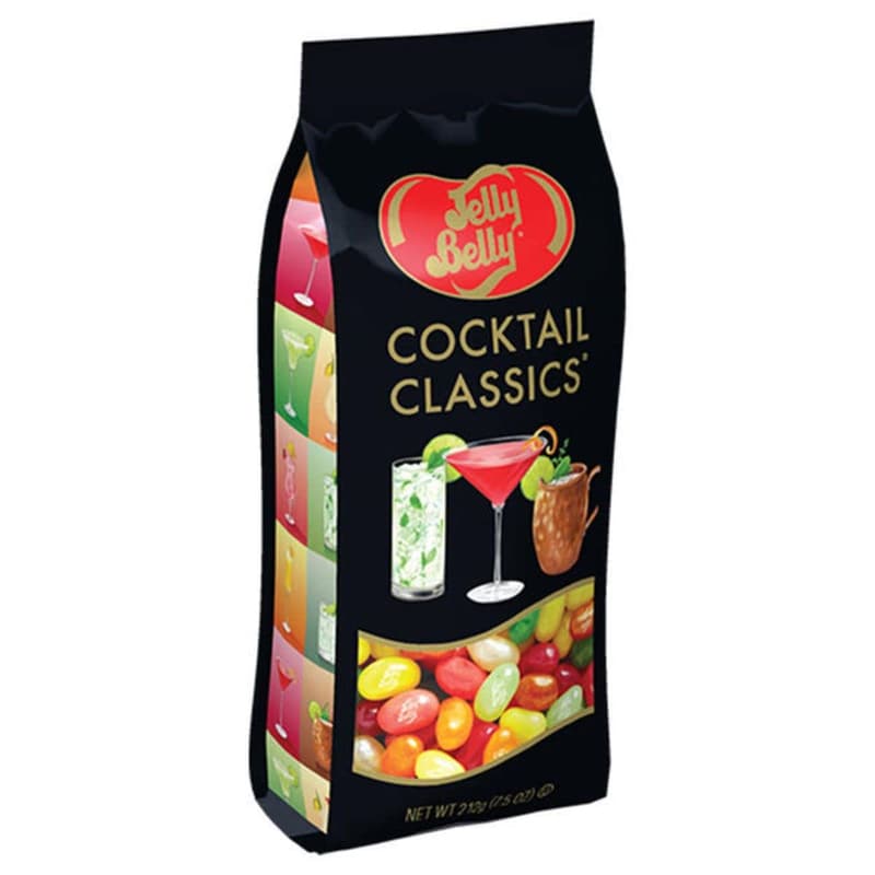 Cocktail Classic Jelly Belly Candy Gift Bag, 7.5 oz.