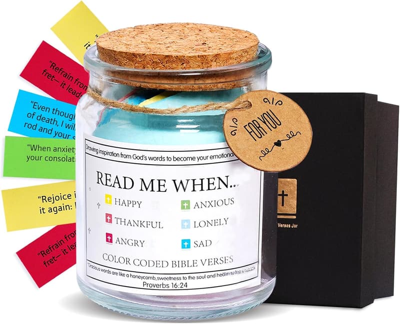 Graduation Christian Verse Jar - Daily Motivational Gift for All