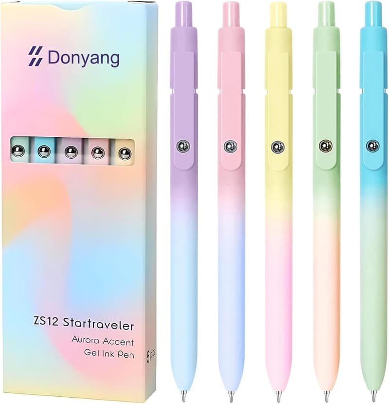 Easter Gift Set: 5PCS Cute Gel Pens for Teens and Students