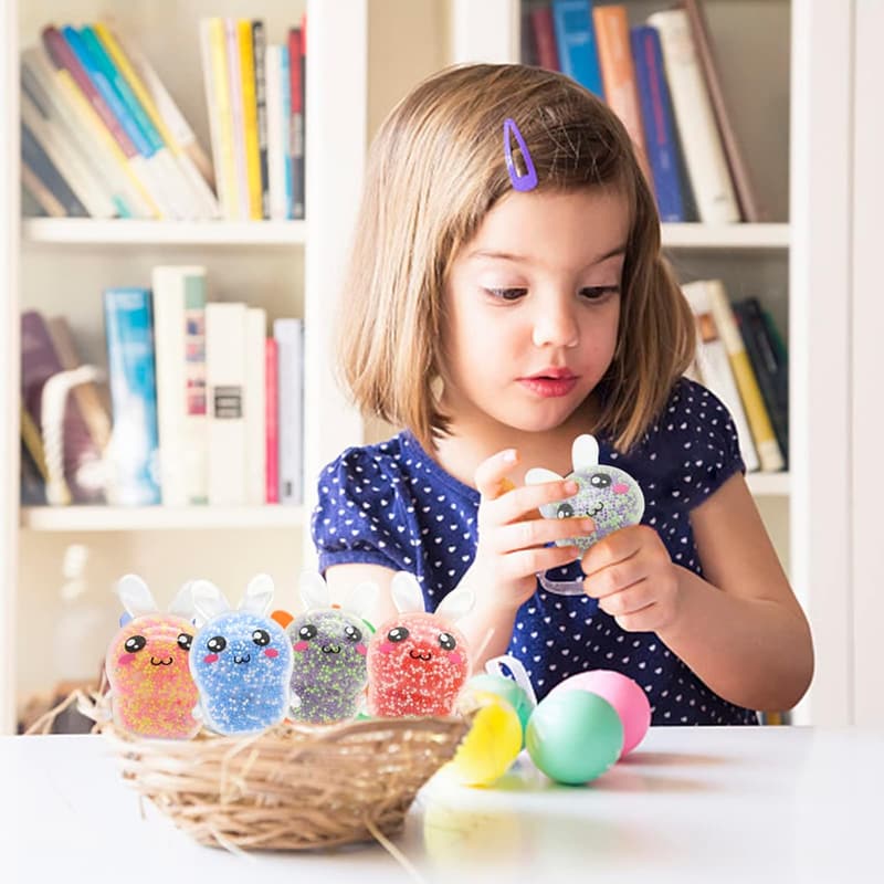 Easter Bunny Stress Balls - Fidget Toys for Kids & Adults