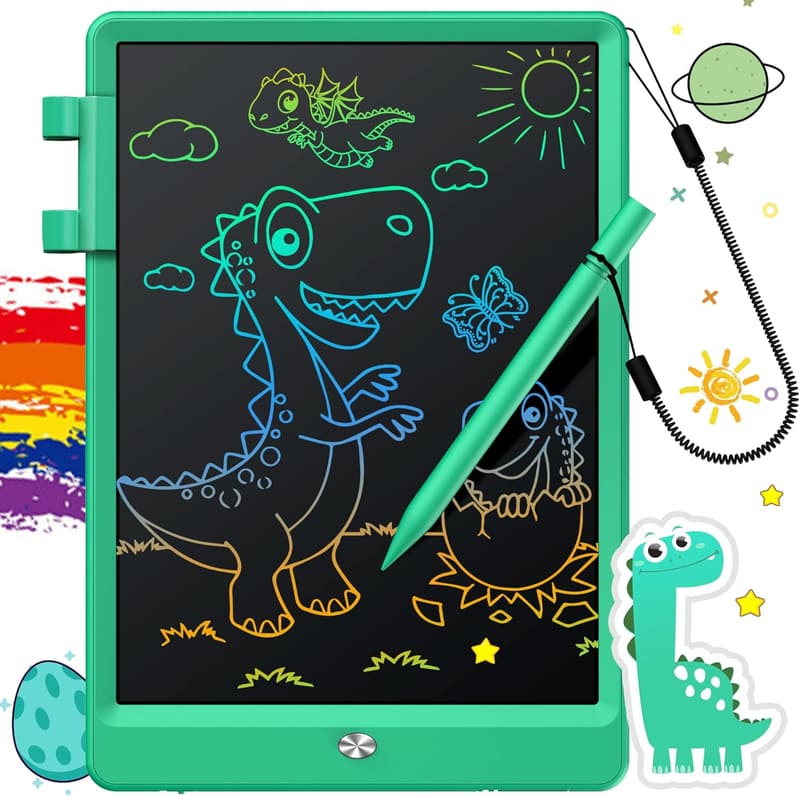 10-Inch LCD Doodle Board - Colorful Drawing Pad for Kids