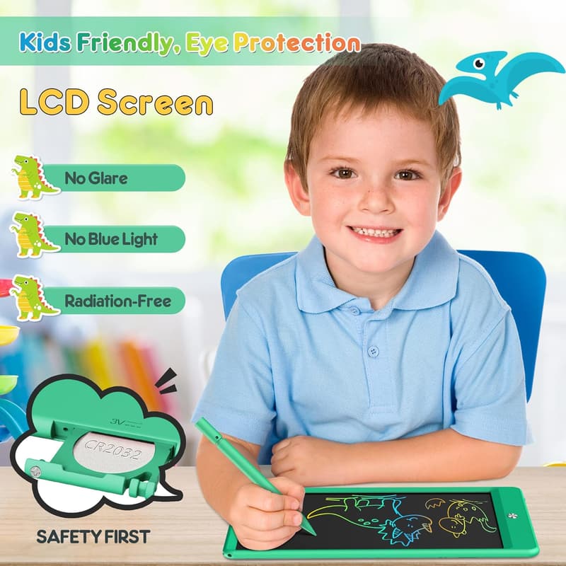10-Inch LCD Doodle Board - Colorful Drawing Pad for Kids