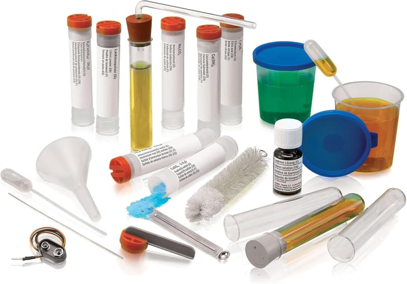 Thames & Kosmos Chemistry Set – 125 Experiments, Lab Manual
