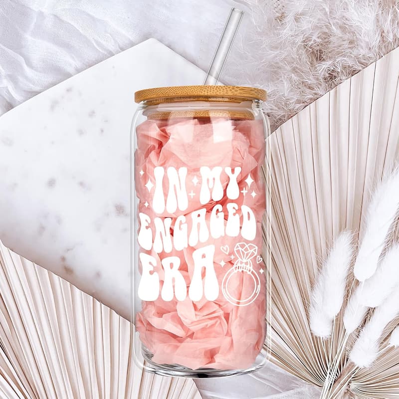 Future Mrs. Glass Cup - Perfect Engagement Gift