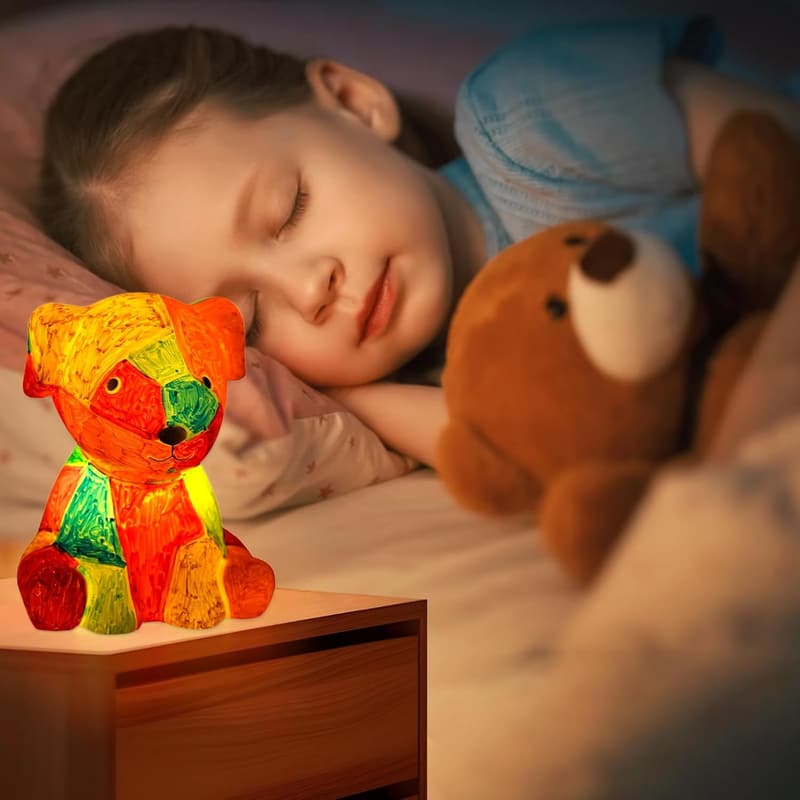 DIY Dog Lamp Painting Kit - Creative Gift for Ages 4+