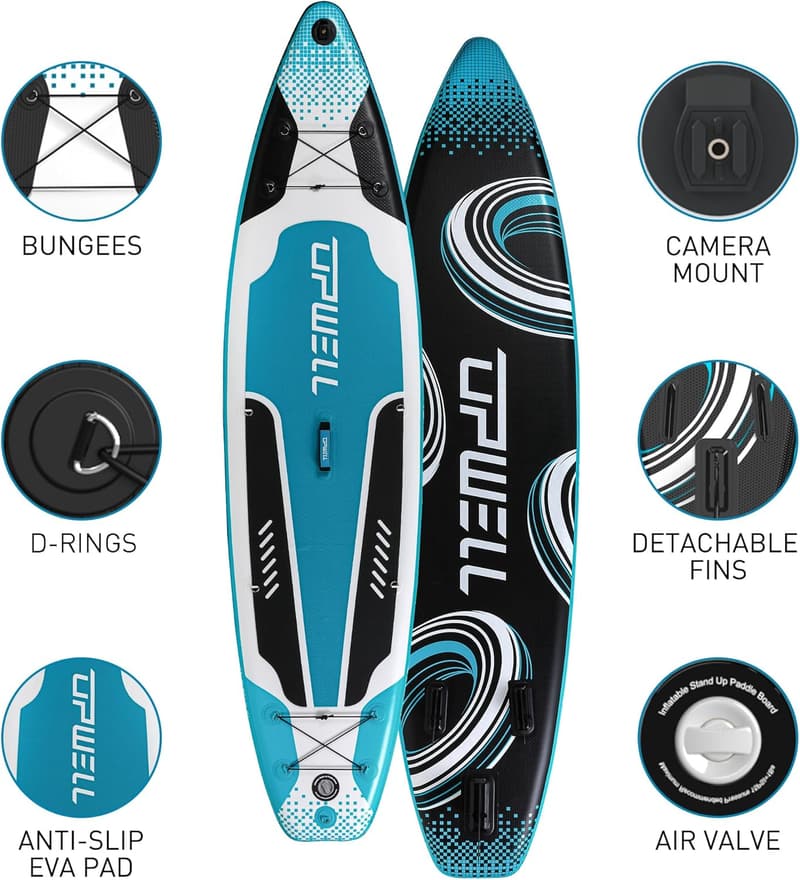 Inflatable Stand Up Paddle Board with Accessories – 10'2