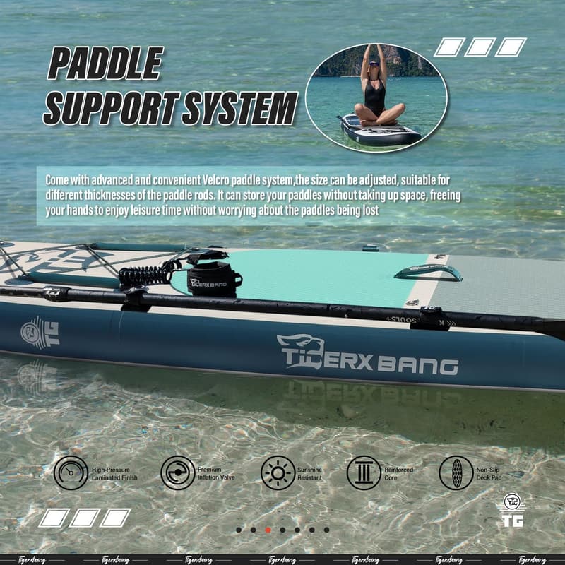 Defender Collection Inflatable Paddle Board with Accessories