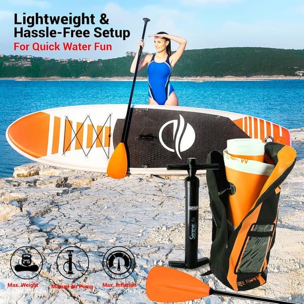 Inflatable Stand Up Paddle Board with Premium Accessories