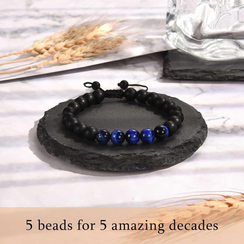 Birthday Bracelet for Men - Gifts for Dads, Sons & Brothers
