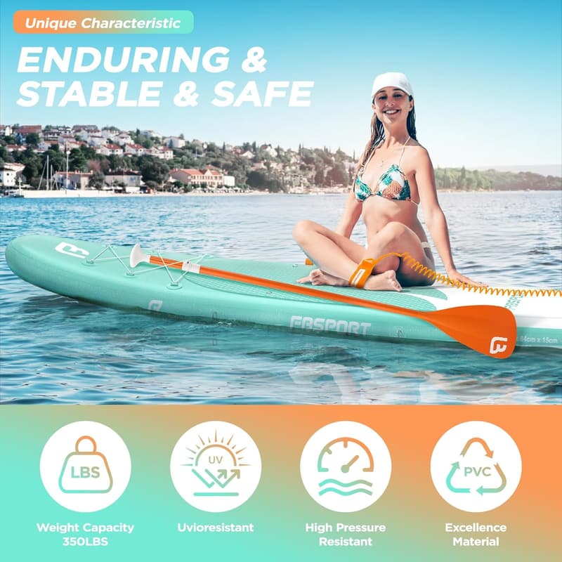 Yoga Paddle Board with Accessories & Carry Bag