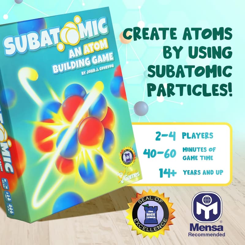 Subatomic: Educational Atom Building Game for Teens & Adults