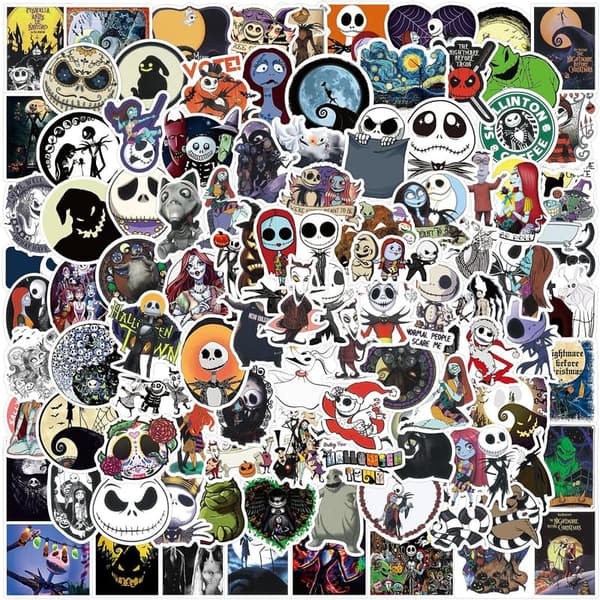 Halloween Stickers Set - 103PCS Vinyl Decals for Teens & Adults