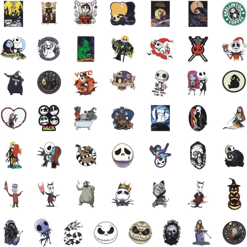 Halloween Stickers Set - 103PCS Vinyl Decals for Teens & Adults