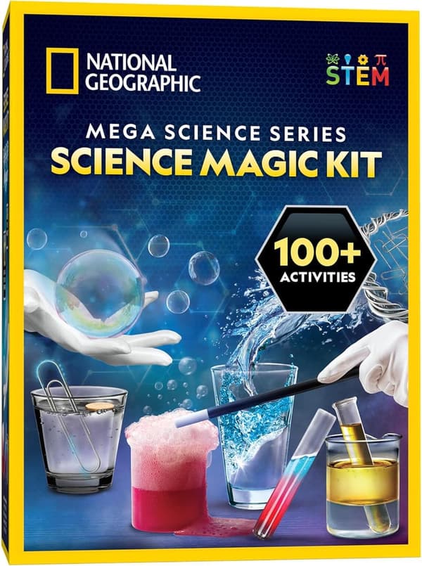 National Geographic Science Magic Kit - 100+ Experiments & Tricks