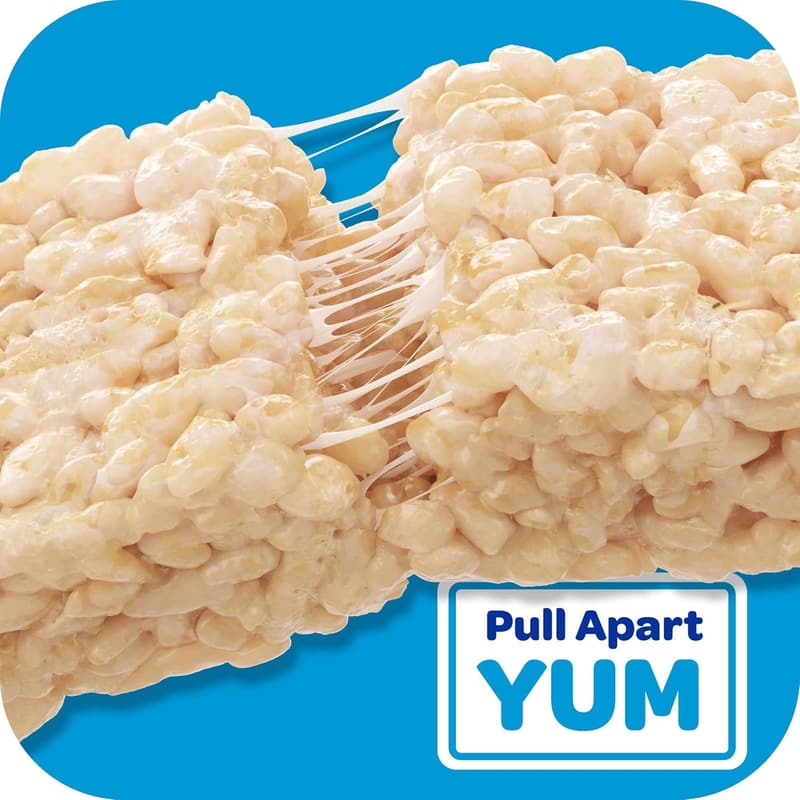 Rice Krispies Treats Marshmallow Snack Bar - Kids School Lunch (12 Bars)
