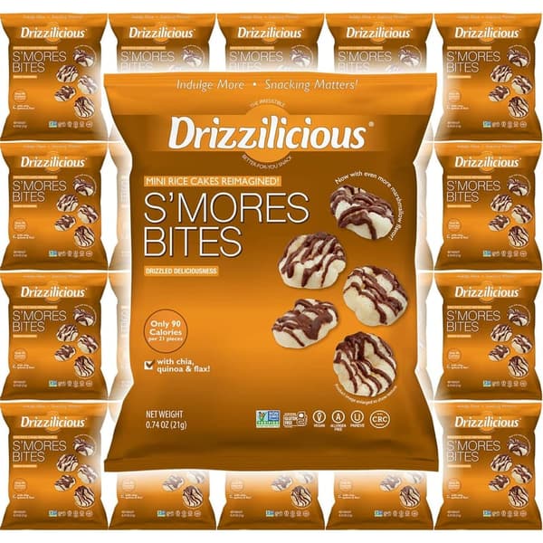 S'mores Rice Cakes - Vegan & Gluten-Free Healthy Snack Pack