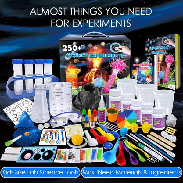 STEM Science Experiment Kit for Kids - 250+ Activities