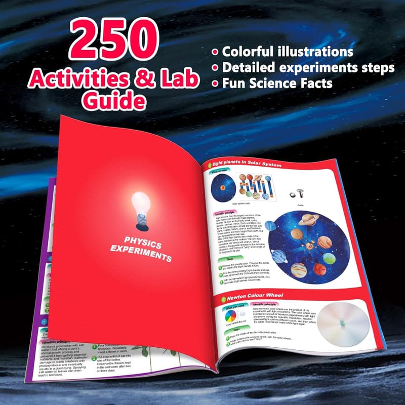 STEM Science Experiment Kit for Kids - 250+ Activities
