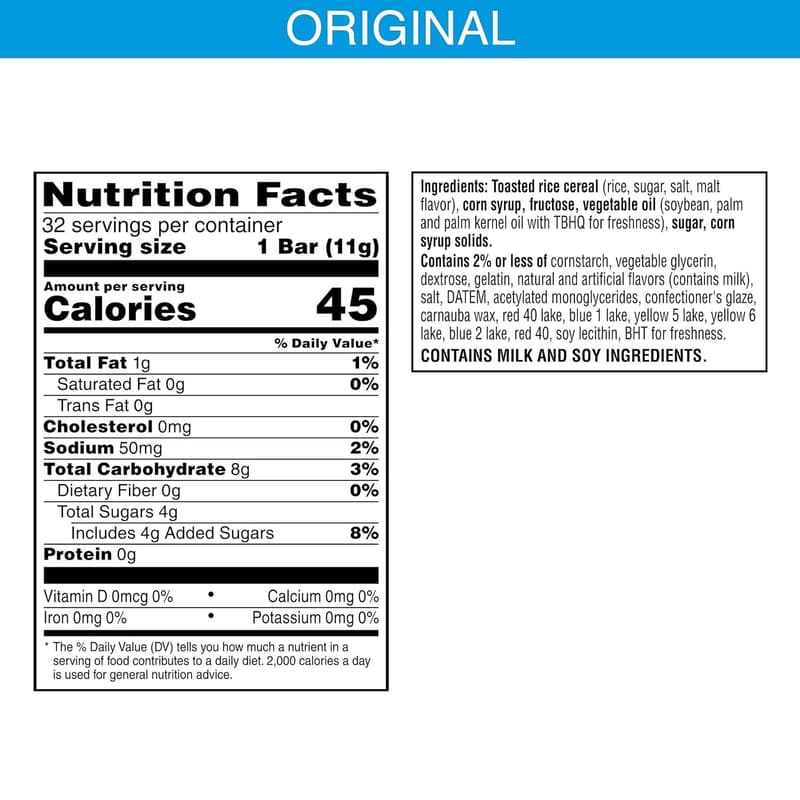 Easter Rice Krispies Treats with Colorful Sprinkles, 32 Count