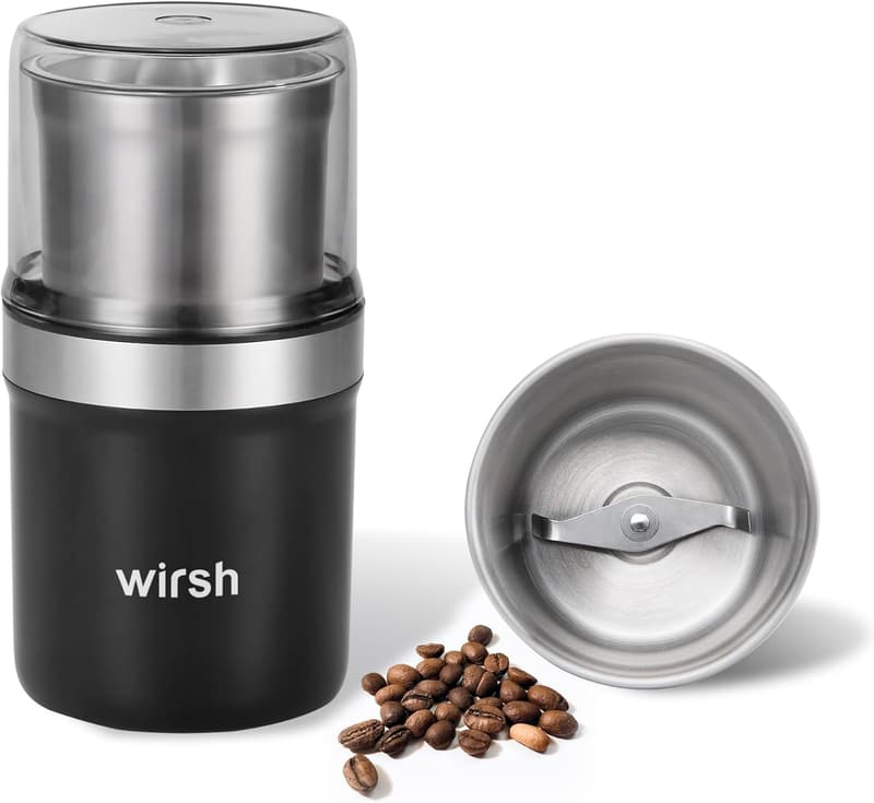 Electric Spice Grinder with Stainless Steel Bowl - 200W