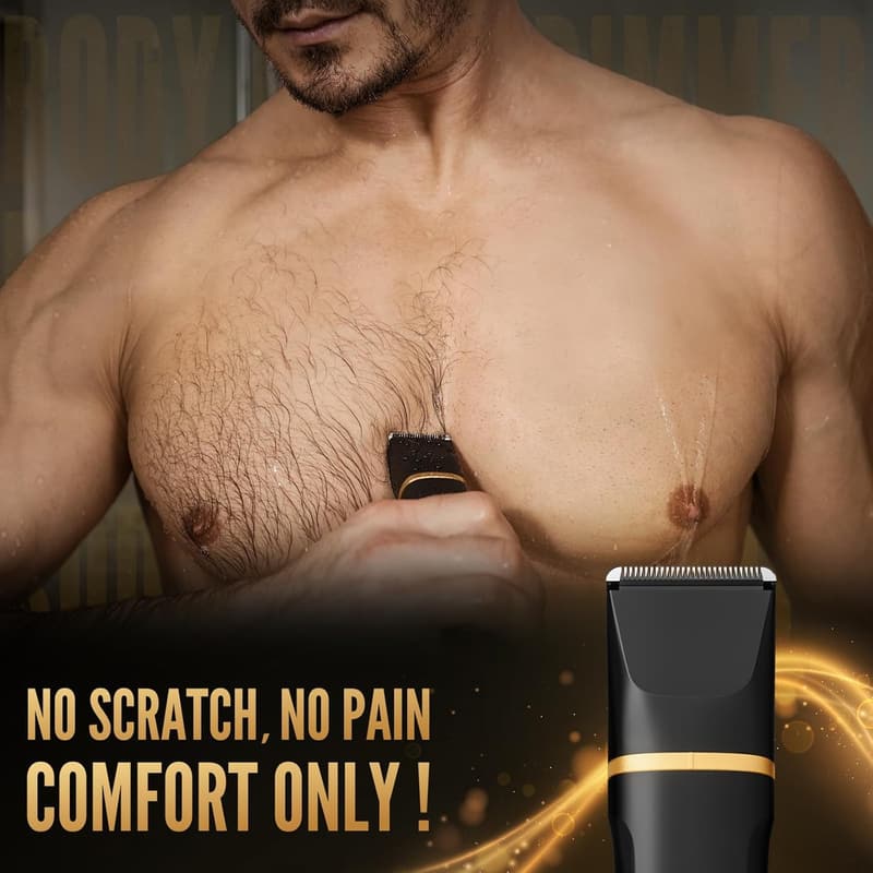 Waterproof Electric Razor for Men, Versatile Grooming Kit