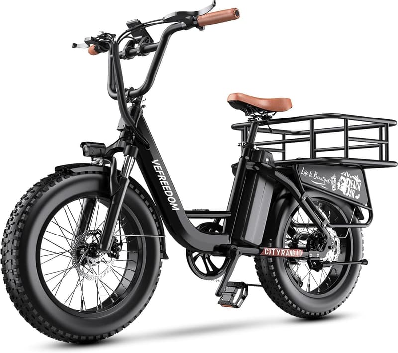48V 1500W Electric Bike for Adults - 70 Mile Range, 30MPH