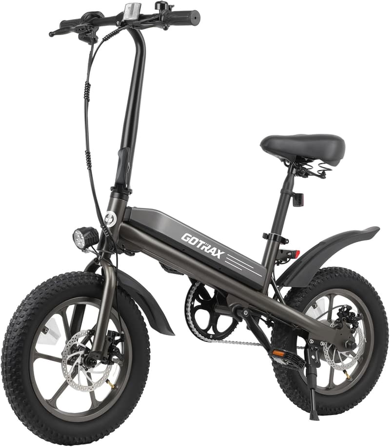 Gotrax S3 Folding Electric Bike for Adults, 750W, 25-Mile Range