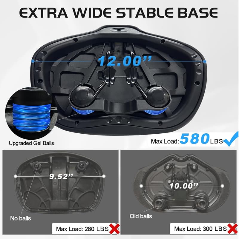 Noseless Bike Seat Cushion for Men & Frauen - Extra Comfort