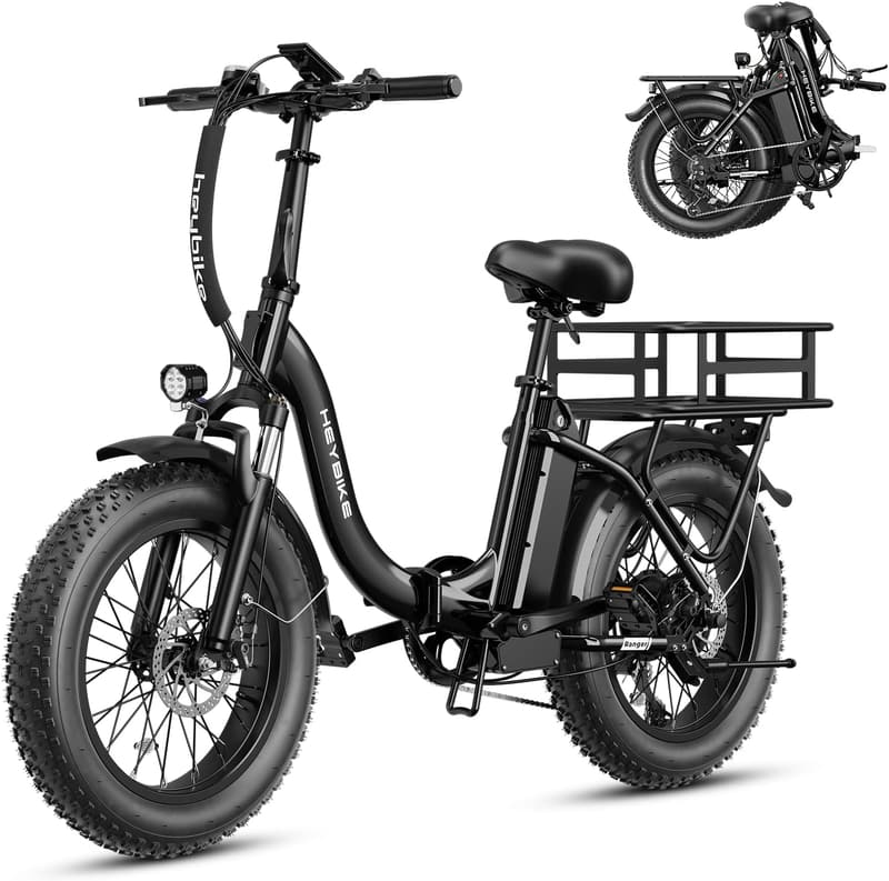 Heybike Ranger 1400W Electric Bike for Adults, 28MPH Fat Tire