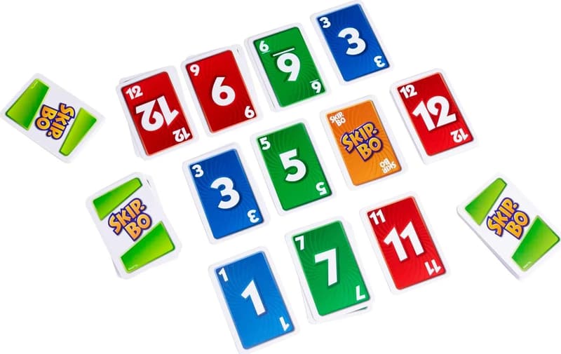 Skip-Bo Card Game in Decorative Tin – Fun Family Game for Ages 7+
