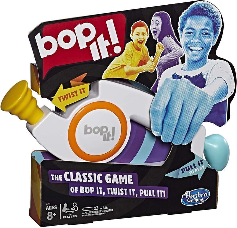 Bop It! Electronic Game - Fun for Kids 8+ & Up, 1+ Players