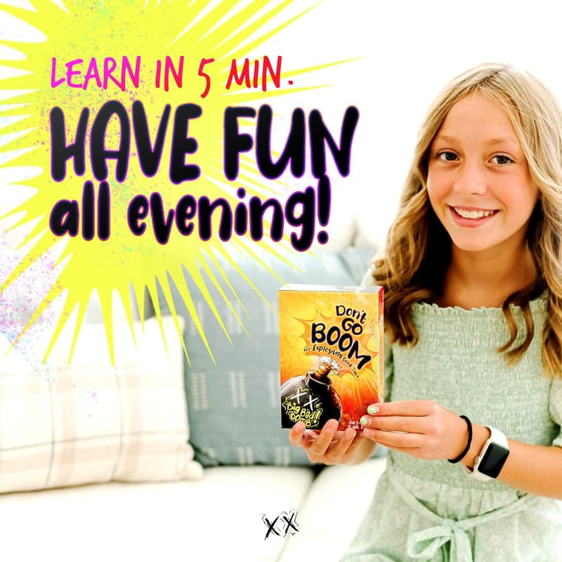 Family Card Game - Simple & Fun for Kids and Adults (2-6 Players)