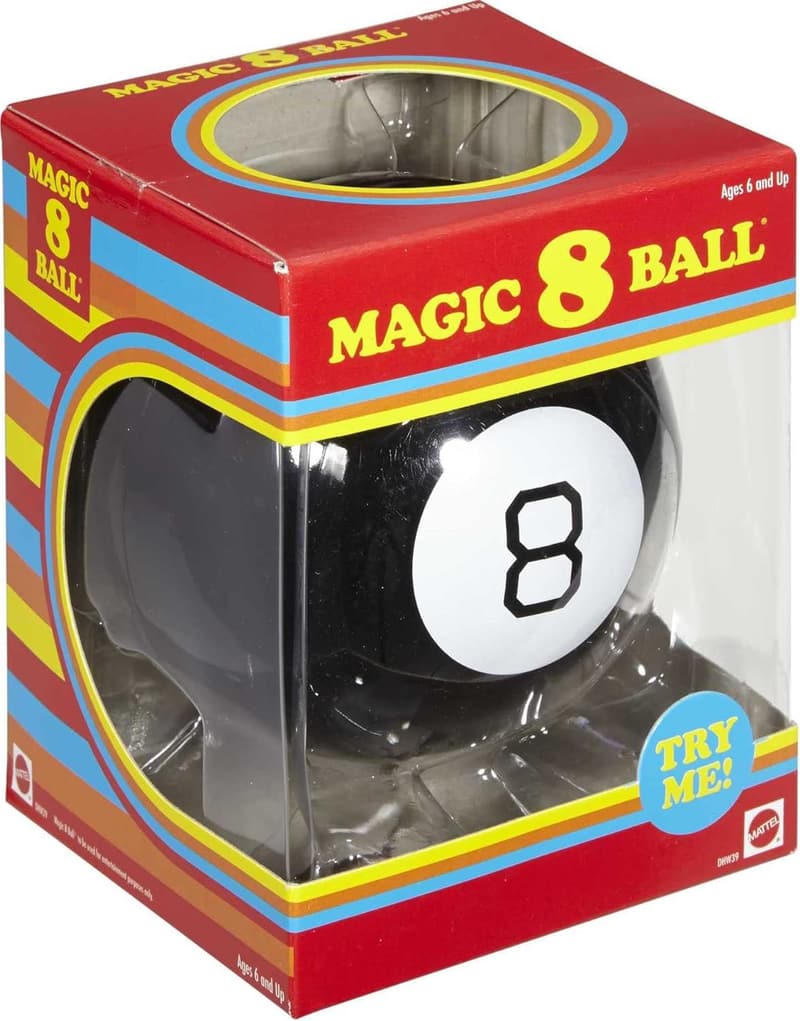 Retro-style Magic 8 Ball Novelty Toy