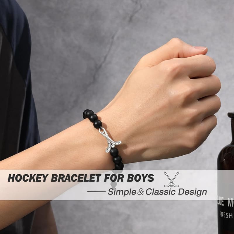Boys' Sports Bracelet - Perfect Birthday or Graduation Gift