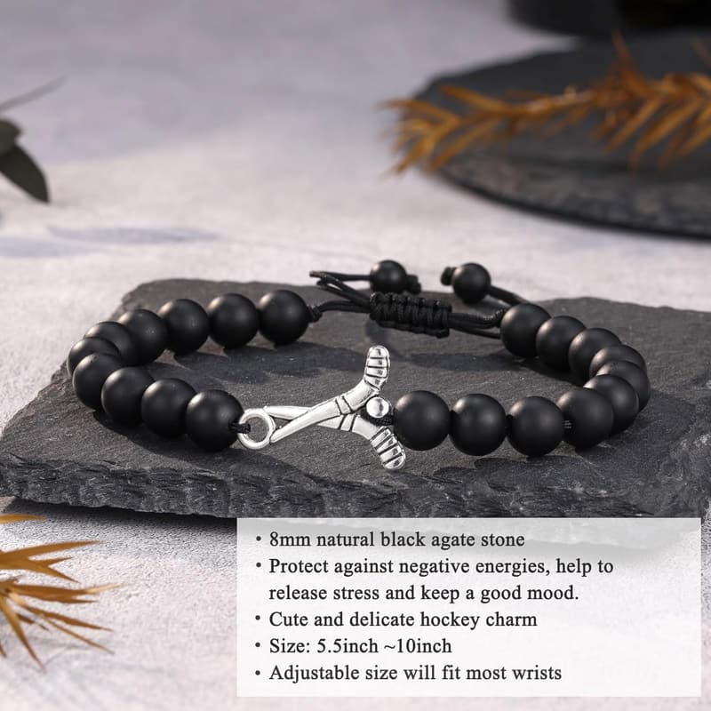 Boys' Sports Bracelet - Perfect Birthday or Graduation Gift