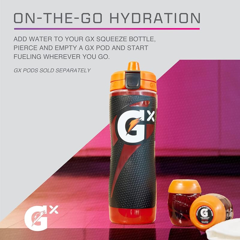 Gatorade Gx 30oz Black Bottle