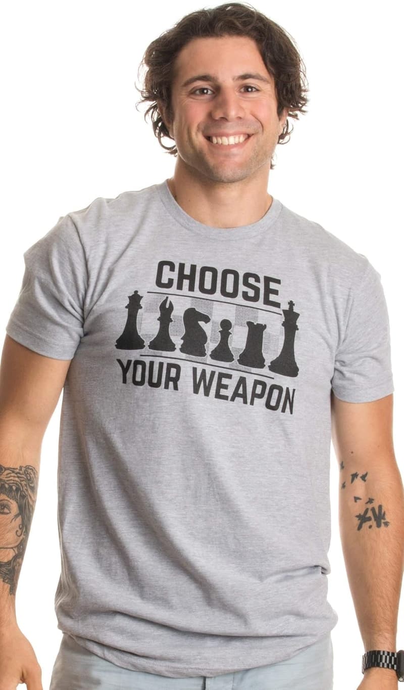 Funny Chess T-Shirt for Players - 
