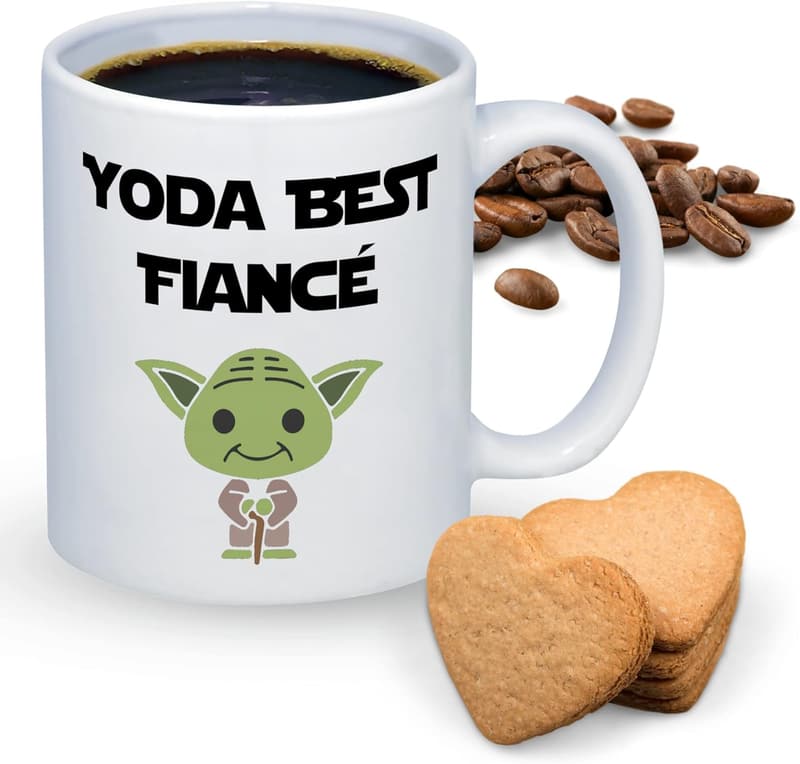 Engagement Gift: Funny Fiance Mug for Men