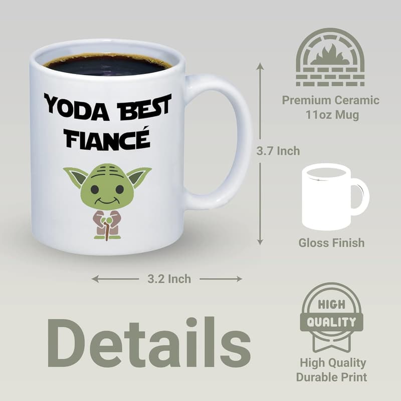 Engagement Gift: Funny Fiance Mug for Men
