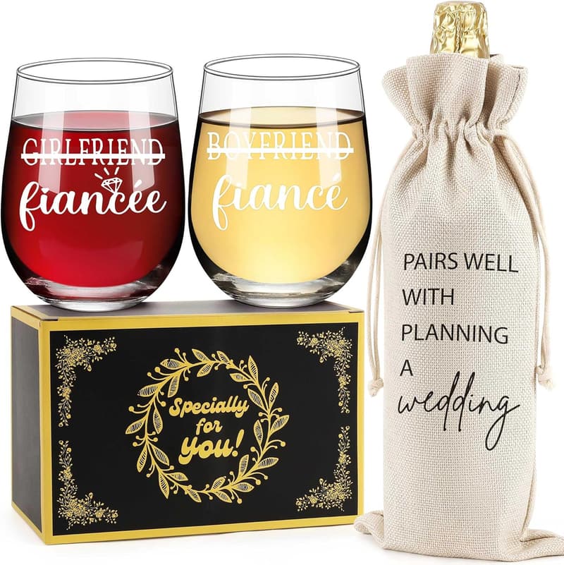 Engagement Gifts for Couples - Unique Fiancee & Fiance Items