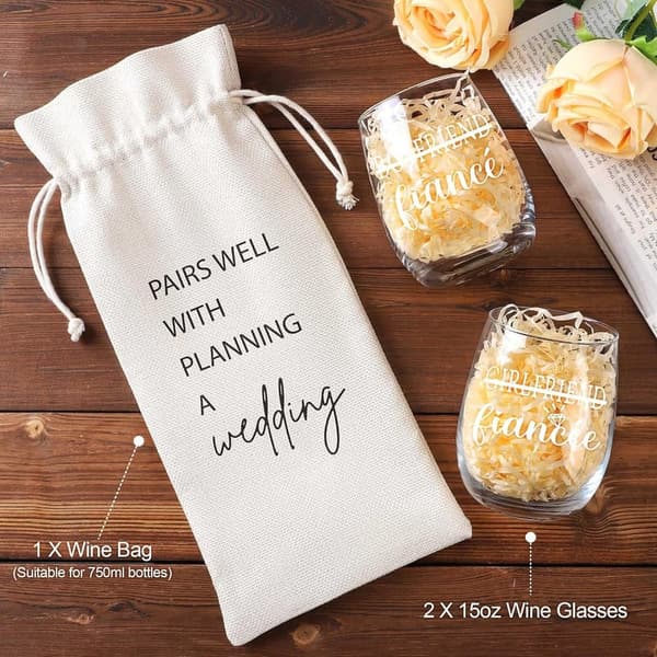 Engagement Gifts for Couples - Unique Fiancee & Fiance Items