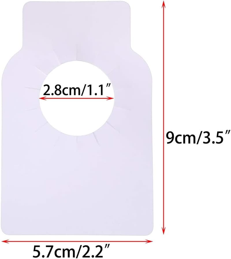 Reusable Double-Sided Wine Bottle Tags - Pack of 200