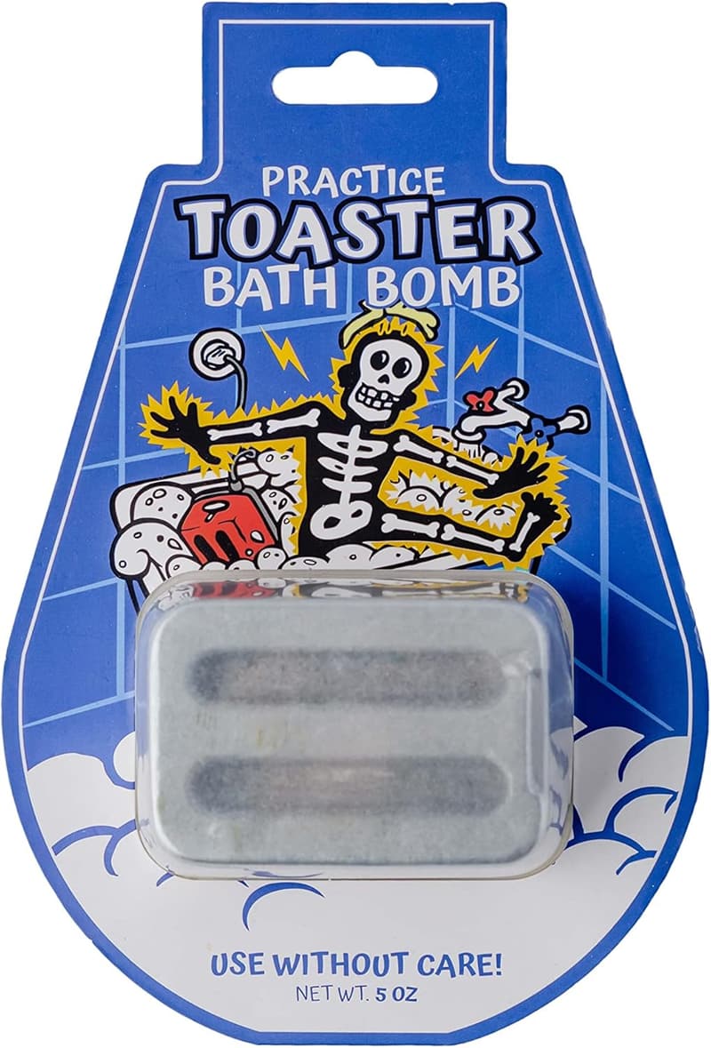 Funny Toaster Bath Bomb – Gag Gift for Adults & Teens