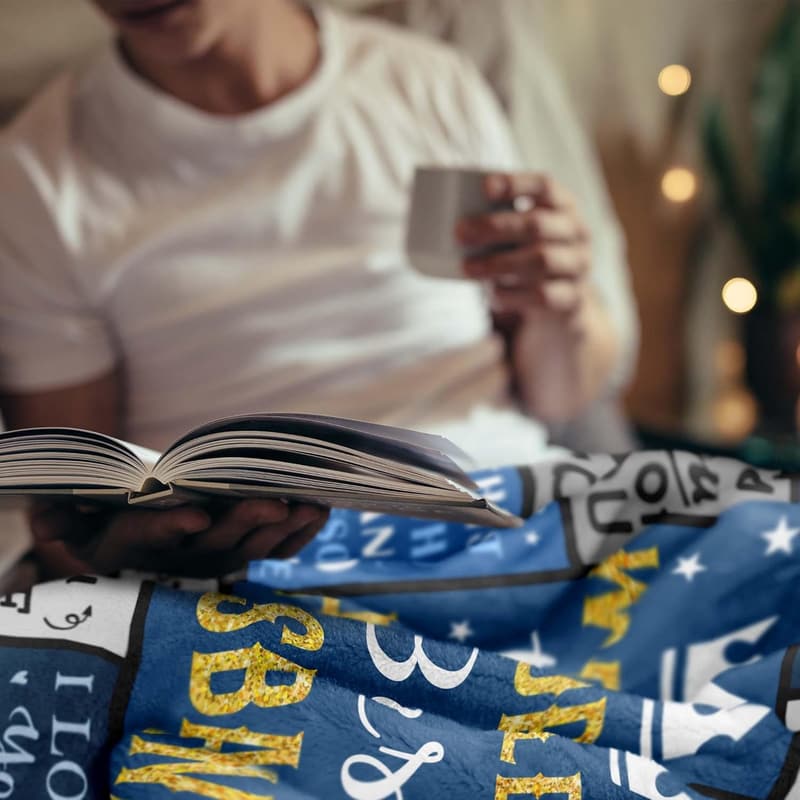 Father's Day Blanket Gift for Husband - 60