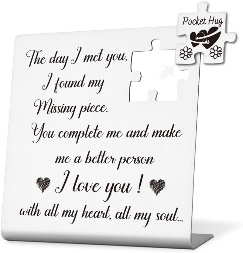Valentine's Day Desk Decor Gift for Husband