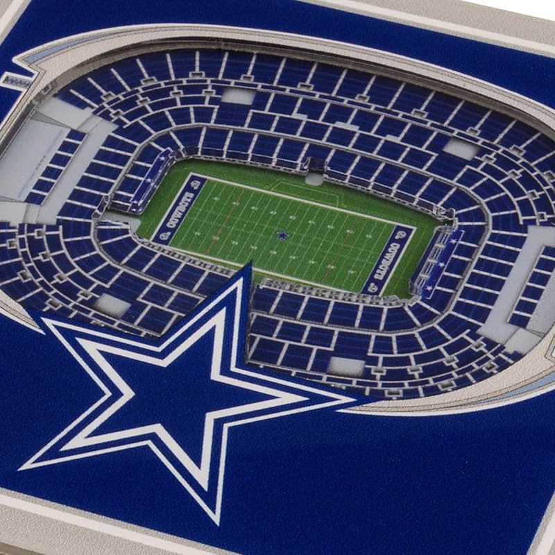 Dallas Cowboys 3D Stadium Coasters - AT&T Stadium