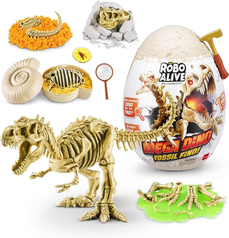 Robo Alive T-Rex Fossil Excavation STEM Kit for Kids
