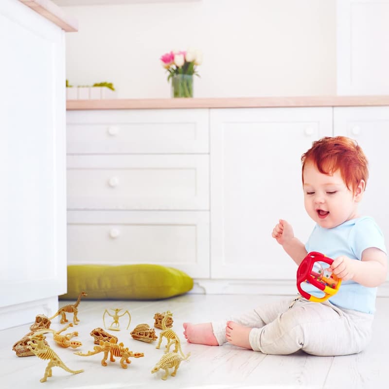 Dinosaur Fossil Skeleton Toys - 35PCS Excavation Party Favors